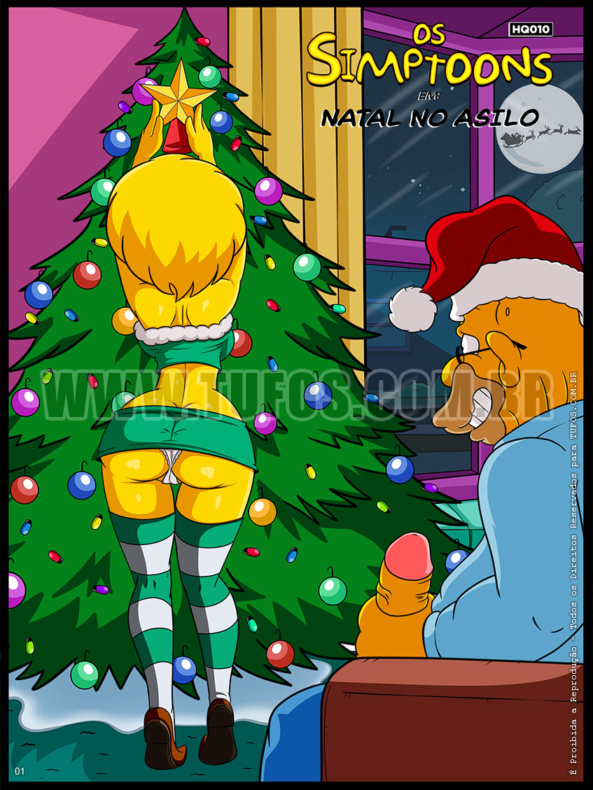Capa do quadrinho adulto: Natal no asilo – Leia online em XCOMICS