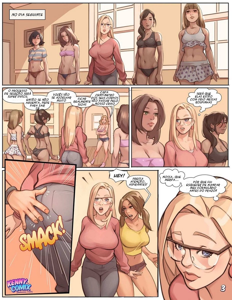 Página 4 do quadrinho adulto: Naughty Sorority – Leia completo em XCOMICS