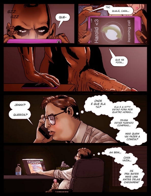 Página 56 do quadrinho adulto: Negões pauzudos com loiras – Leia completo em XCOMICS