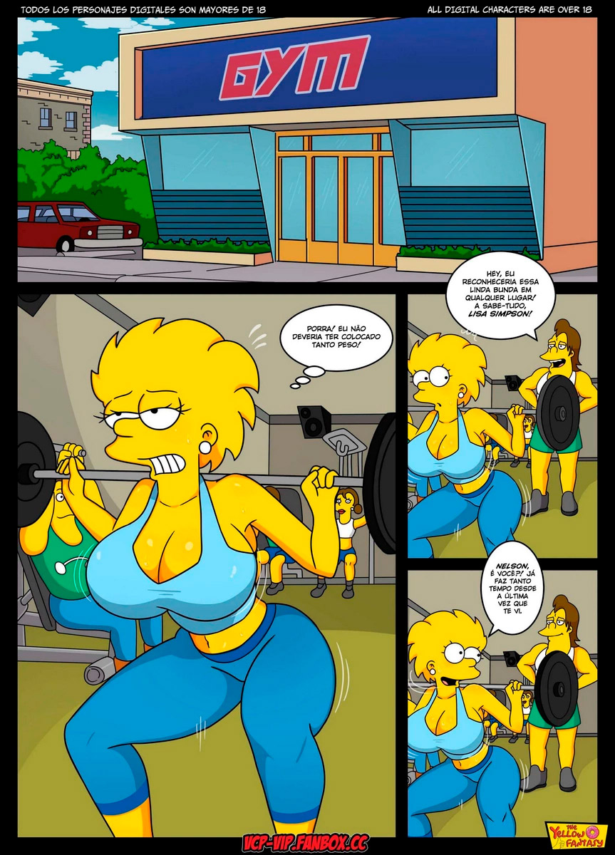 Capa do quadrinho adulto: Nelson realiza seu sonho sexual – Leia online em XCOMICS