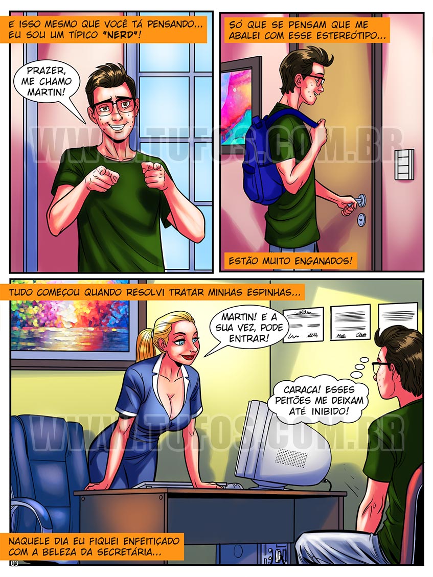 Página 3 do quadrinho adulto: Nerd com muito orgulho – Leia completo em XCOMICS