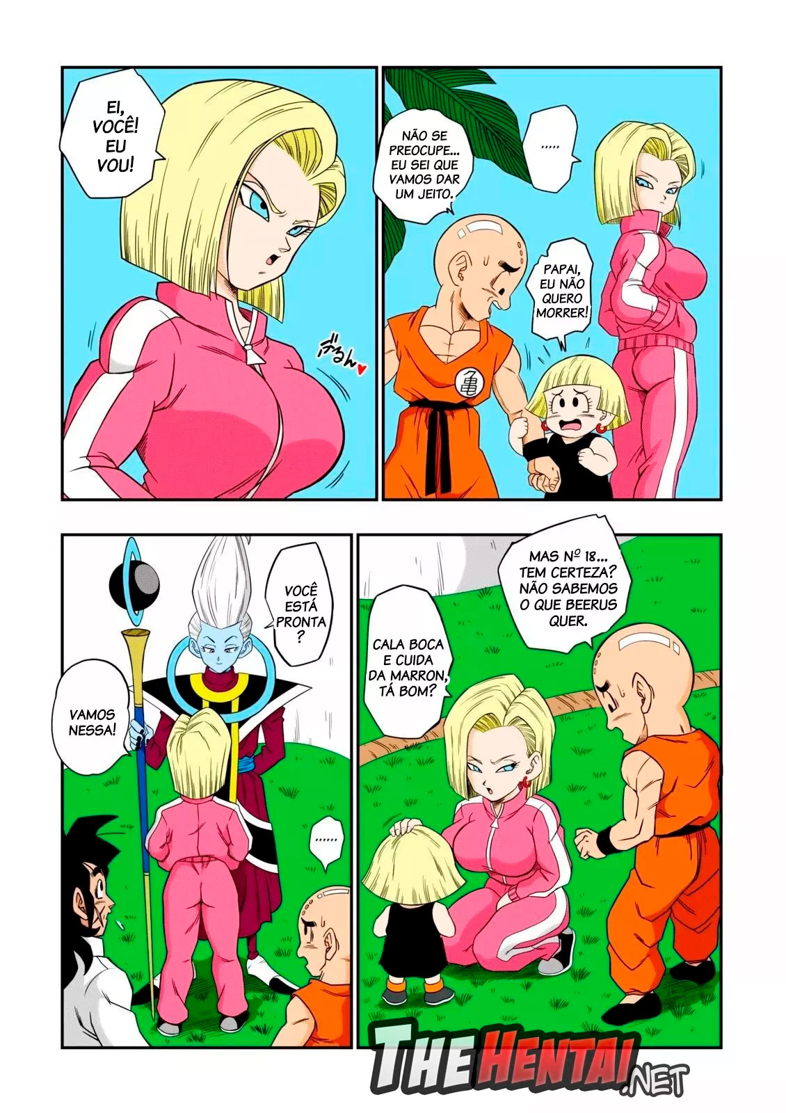 Página 11 do quadrinho adulto: Ninguém desobedece o Beerus – Leia completo em XCOMICS