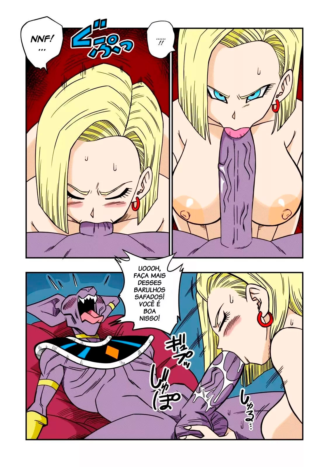 Página 18 do quadrinho adulto: Ninguém desobedece o Beerus – Leia completo em XCOMICS