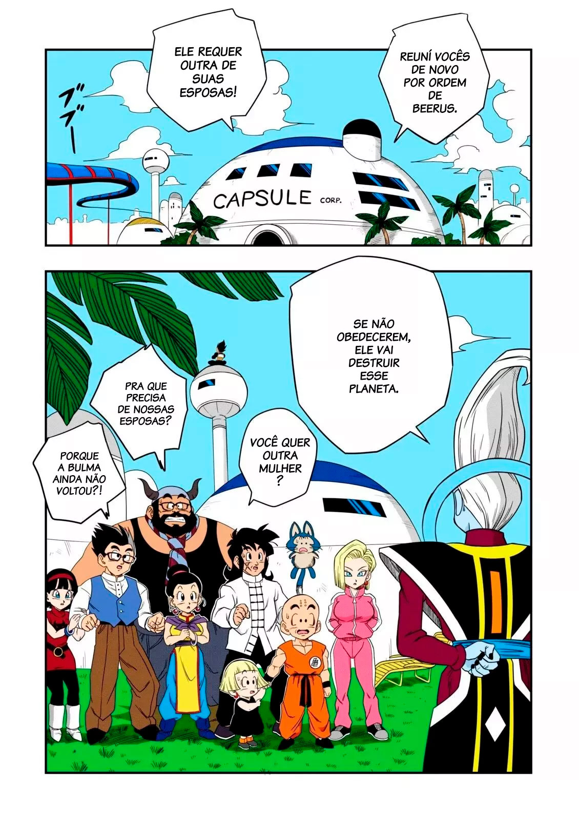 Página 10 do quadrinho adulto: Ninguém desobedece o Beerus – Leia completo em XCOMICS