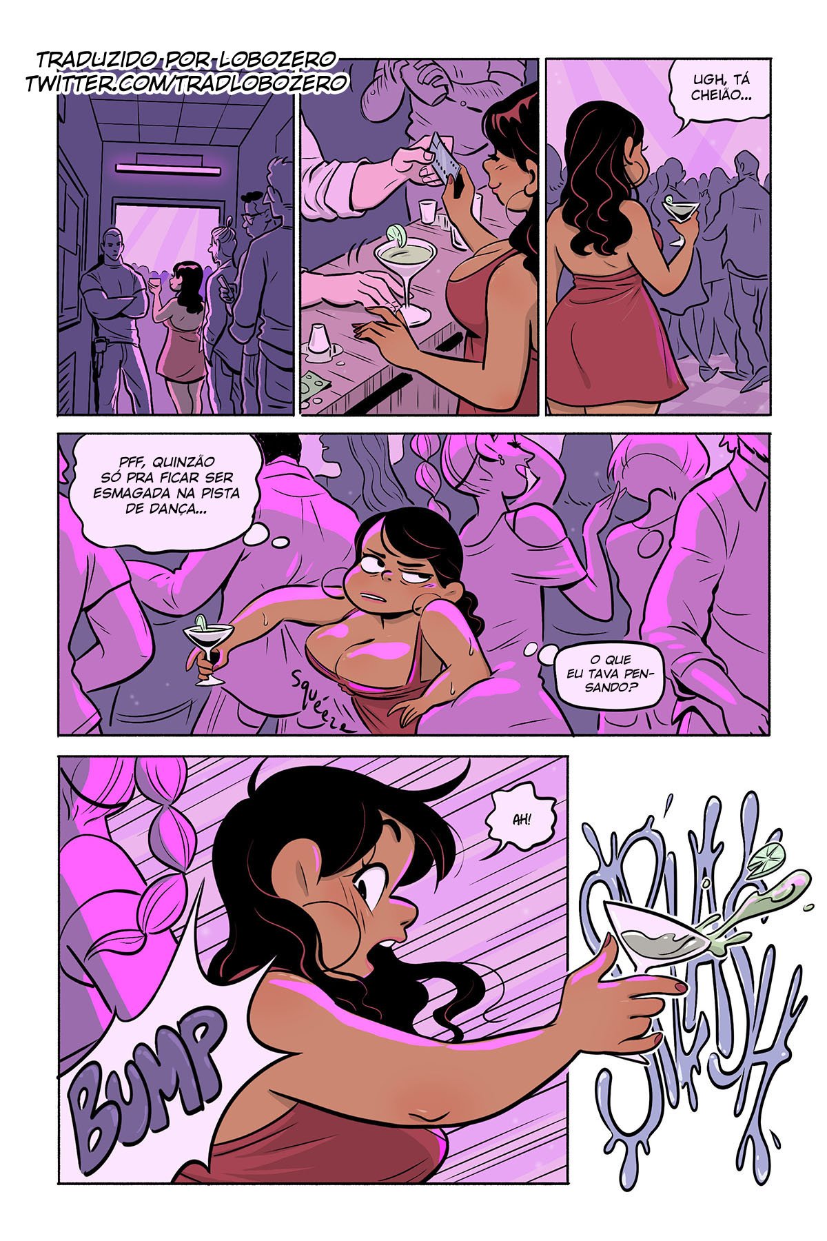 Página 2 do quadrinho adulto: No Cover - Sexo na balada – Leia completo em XCOMICS
