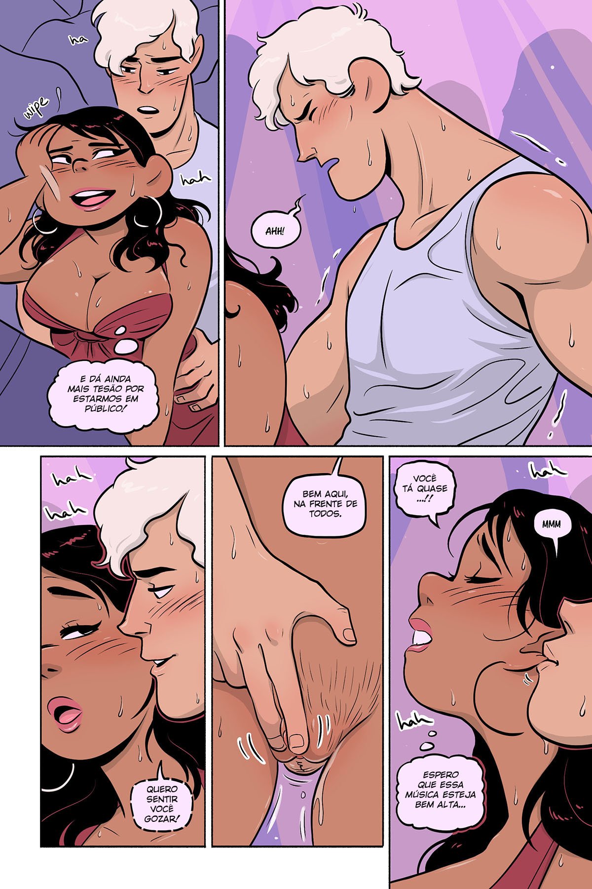 Página 13 do quadrinho adulto: No Cover - Sexo na balada – Leia completo em XCOMICS