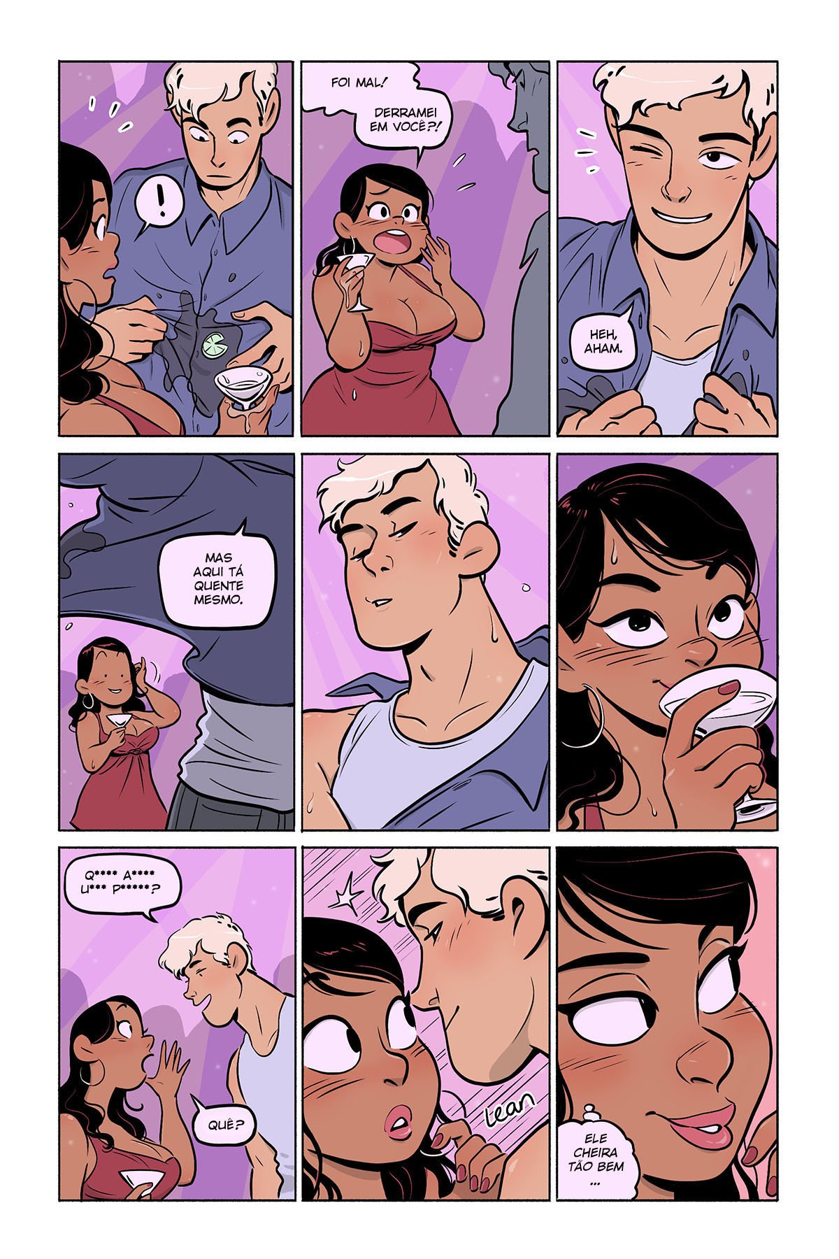 Página 3 do quadrinho adulto: No Cover - Sexo na balada – Leia completo em XCOMICS