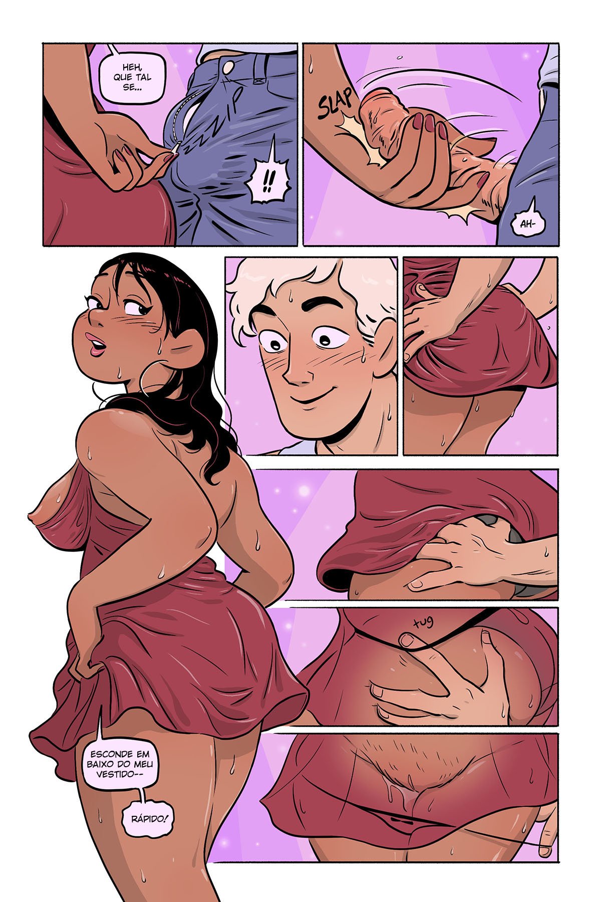 Página 9 do quadrinho adulto: No Cover - Sexo na balada – Leia completo em XCOMICS