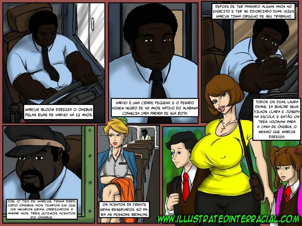 Página 2 do quadrinho adulto: No Fundo do Ônibus... – Leia completo em XCOMICS