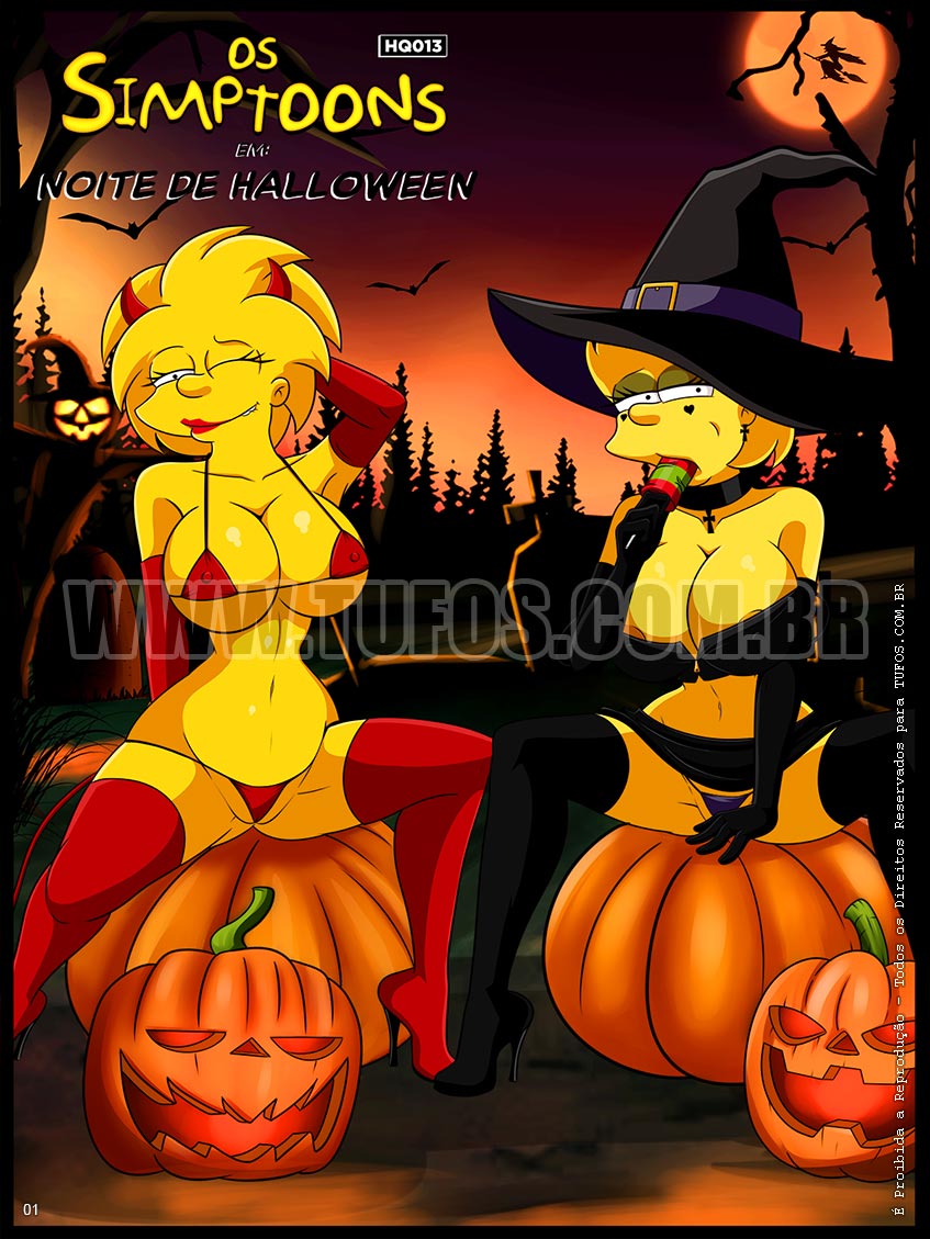Capa do quadrinho adulto: Noite de Halloween – Leia online em XCOMICS