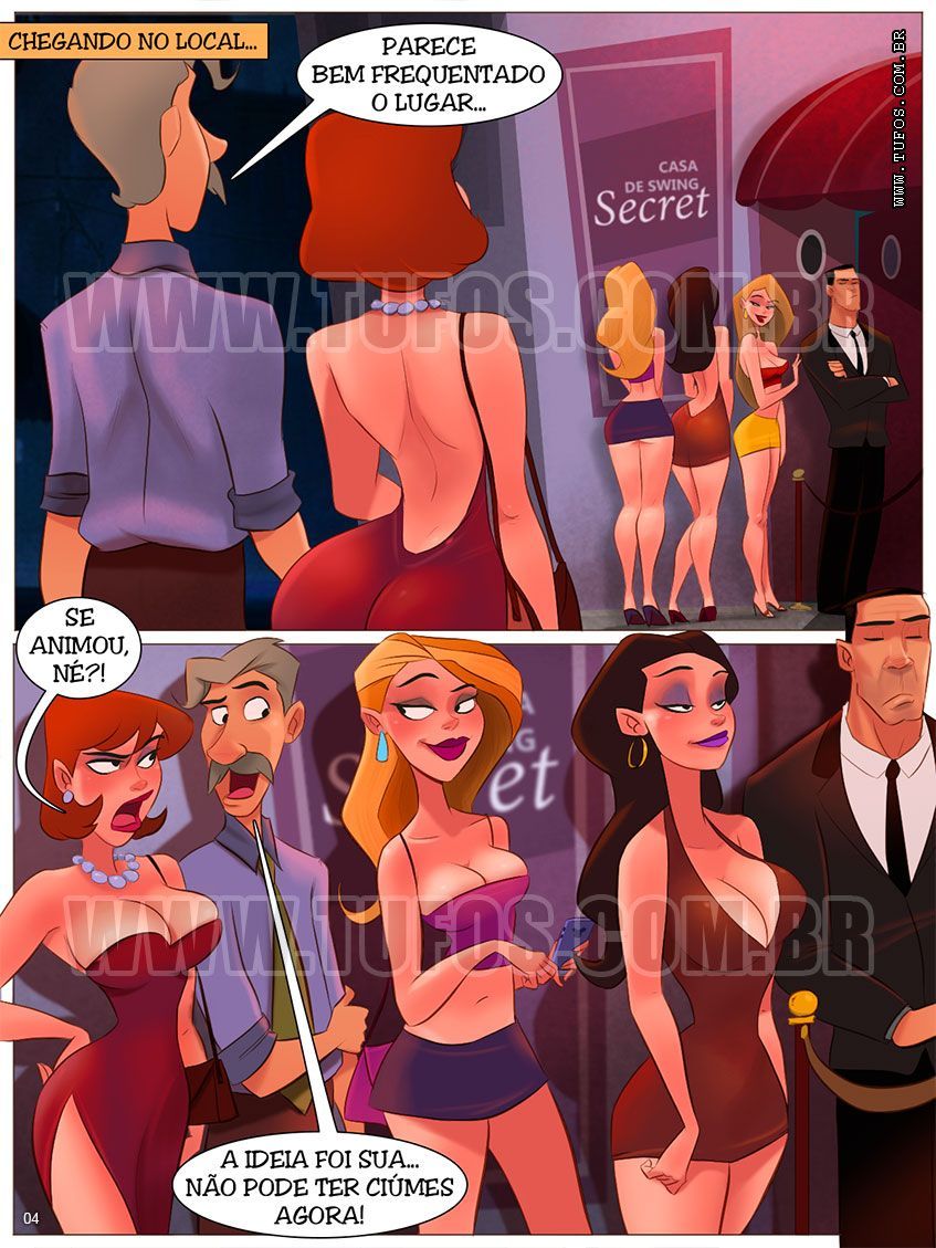 Página 4 do quadrinho adulto: Noite na casa de swing – Leia completo em XCOMICS