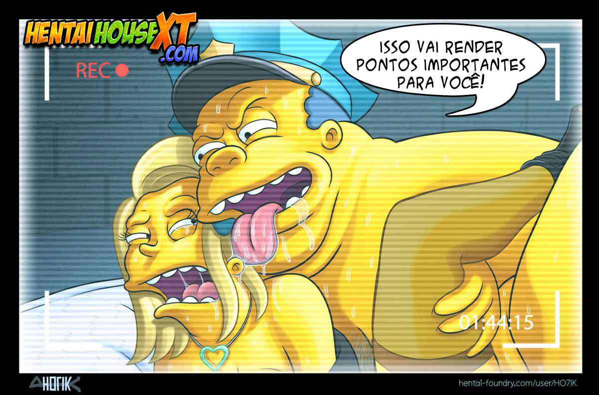 Página 5 do quadrinho adulto: Novos Recrutas - Com Lisa Simpson – Leia completo em XCOMICS