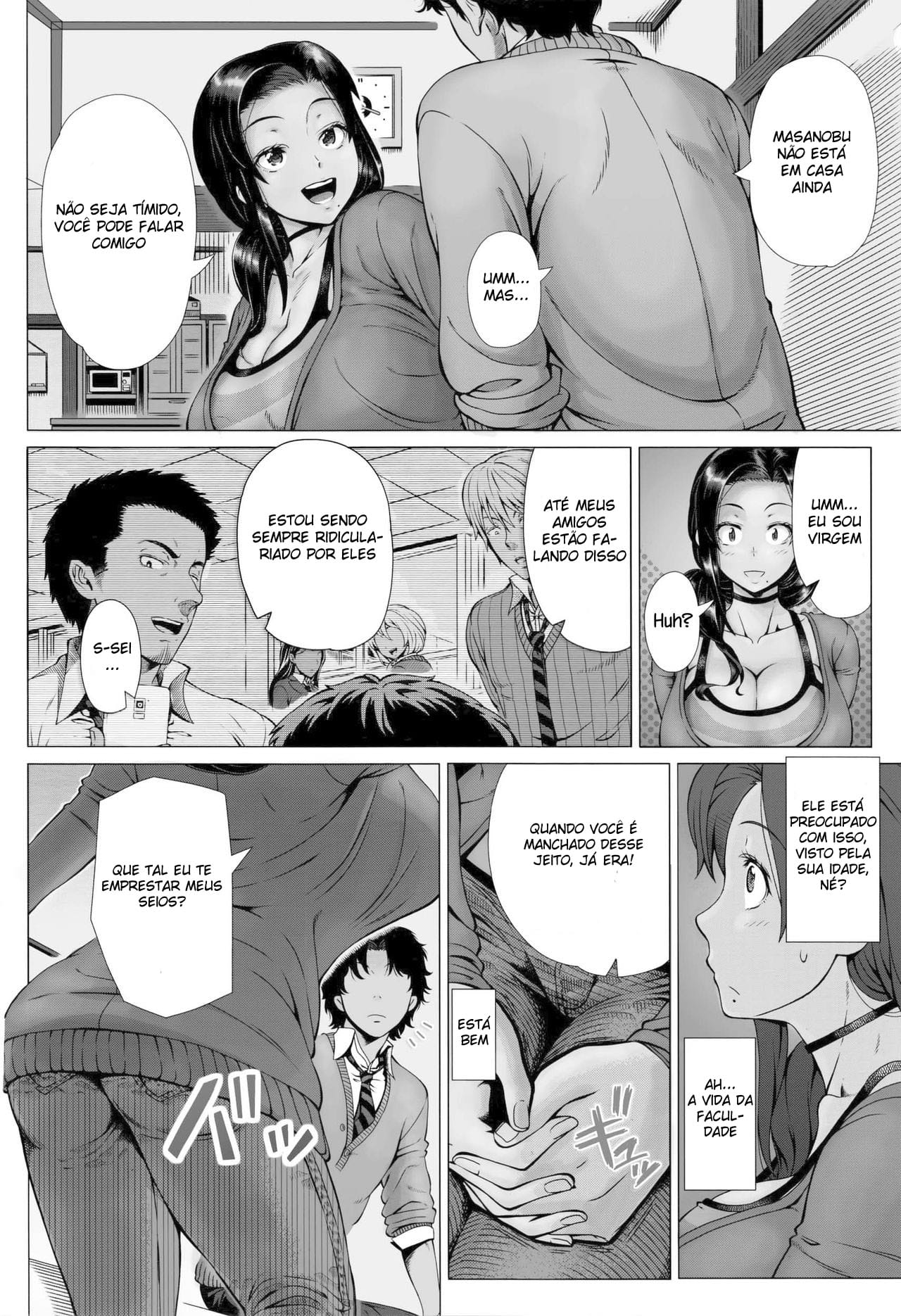 Página 4 do quadrinho adulto: O amigo do meu filho – Leia completo em XCOMICS