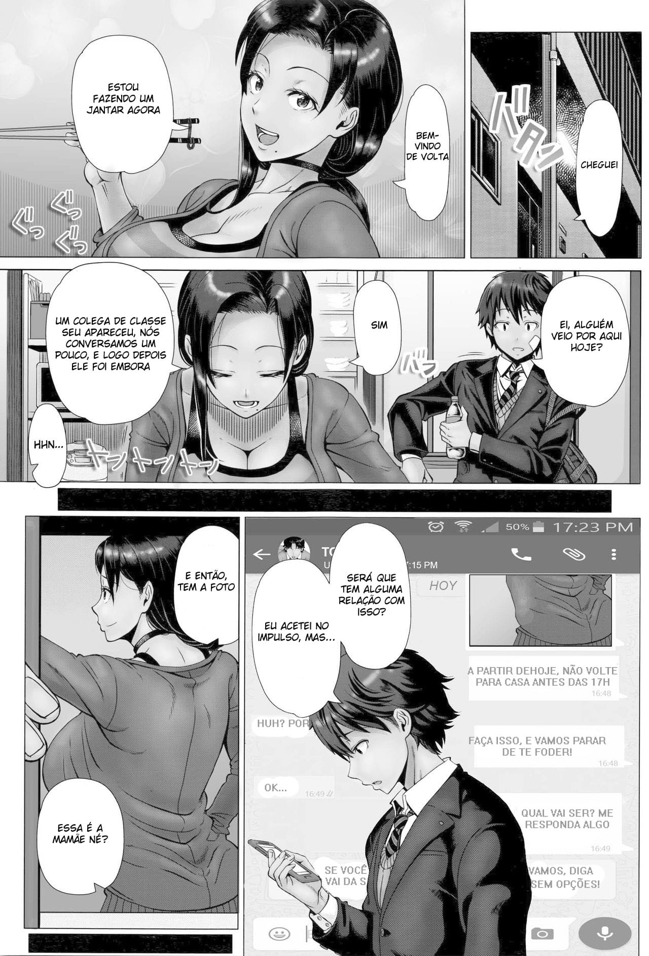 Página 9 do quadrinho adulto: O amigo do meu filho – Leia completo em XCOMICS