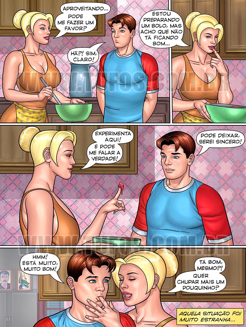 Página 3 do quadrinho adulto: O cabacinho dourado – Leia completo em XCOMICS