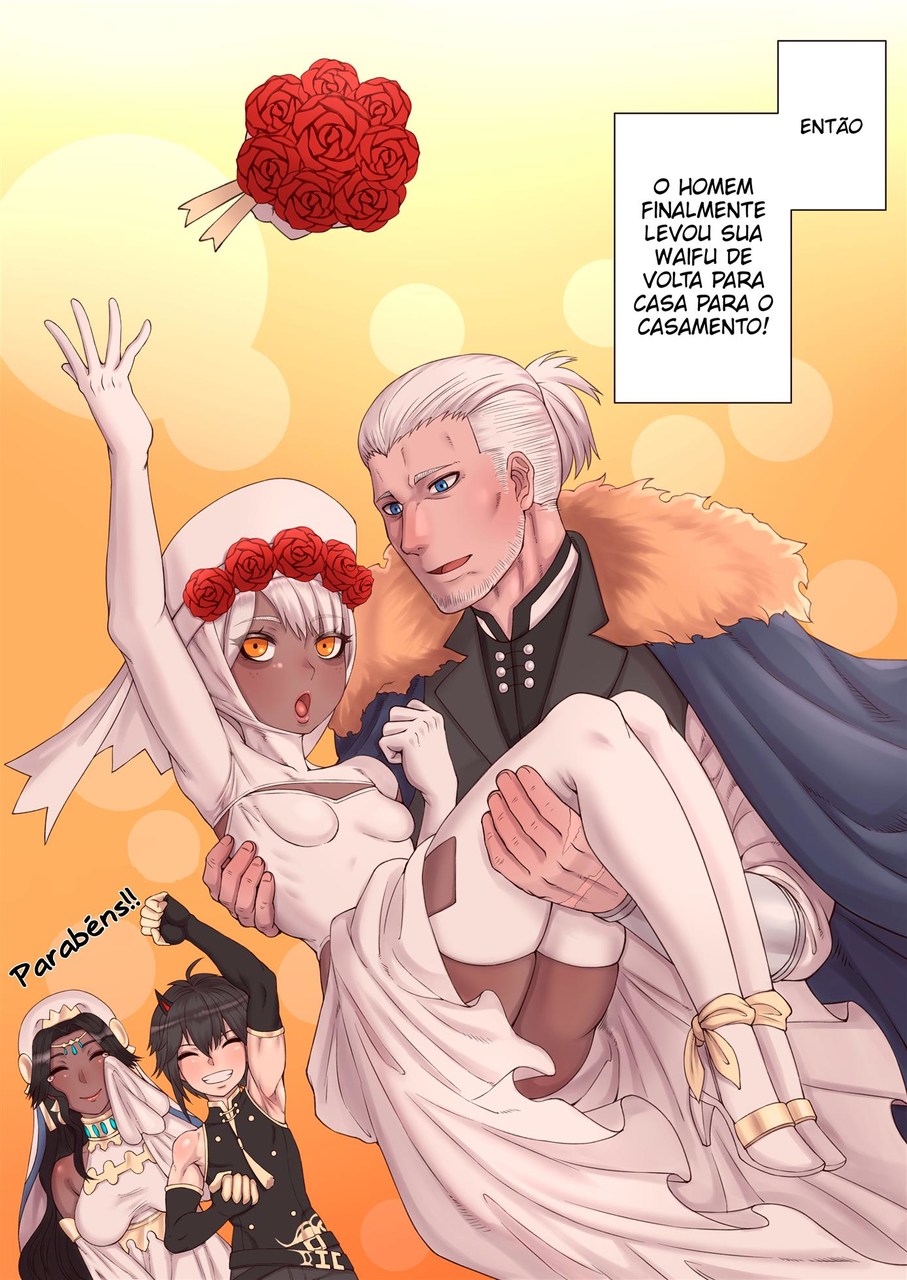 Página 8 do quadrinho adulto: O casamento com a Waifu – Leia completo em XCOMICS