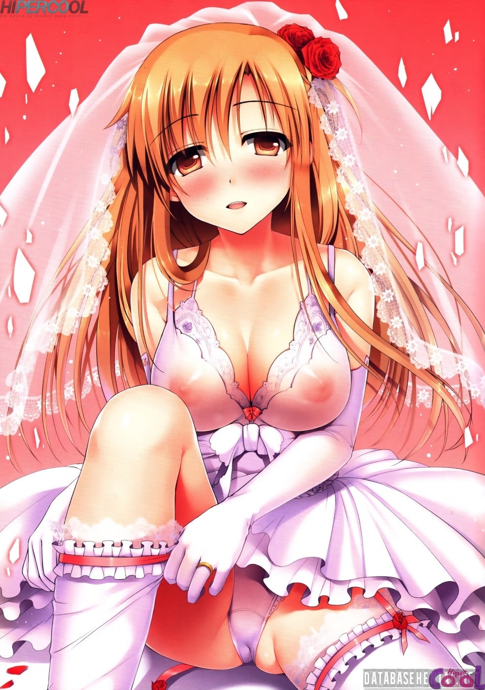 Capa do quadrinho adulto: O casamento da Asuna – Leia online em XCOMICS