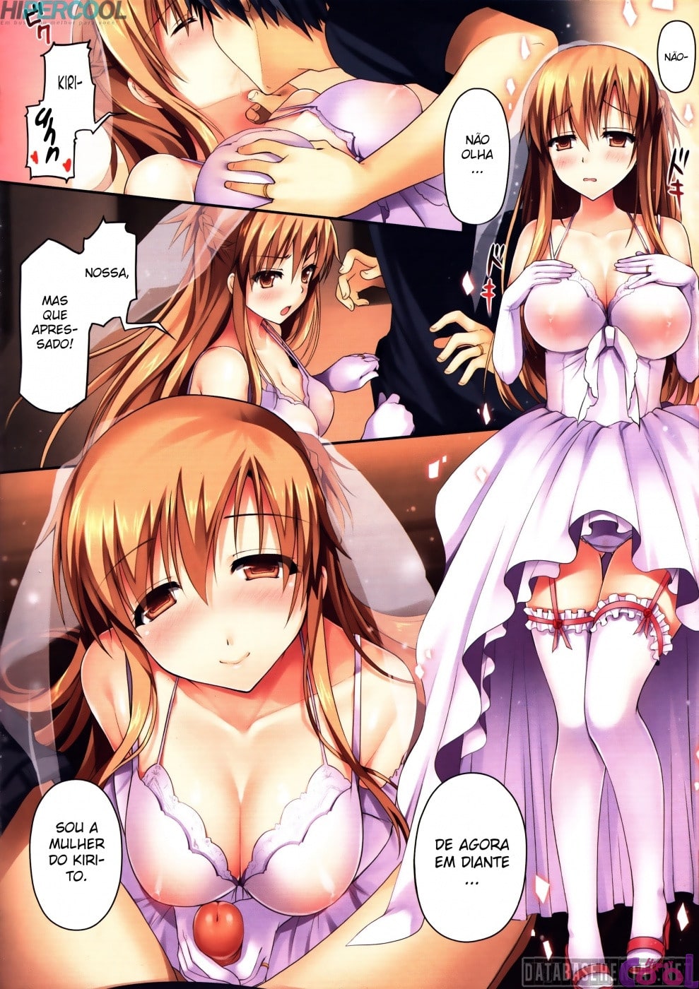 Página 4 do quadrinho adulto: O casamento da Asuna – Leia completo em XCOMICS