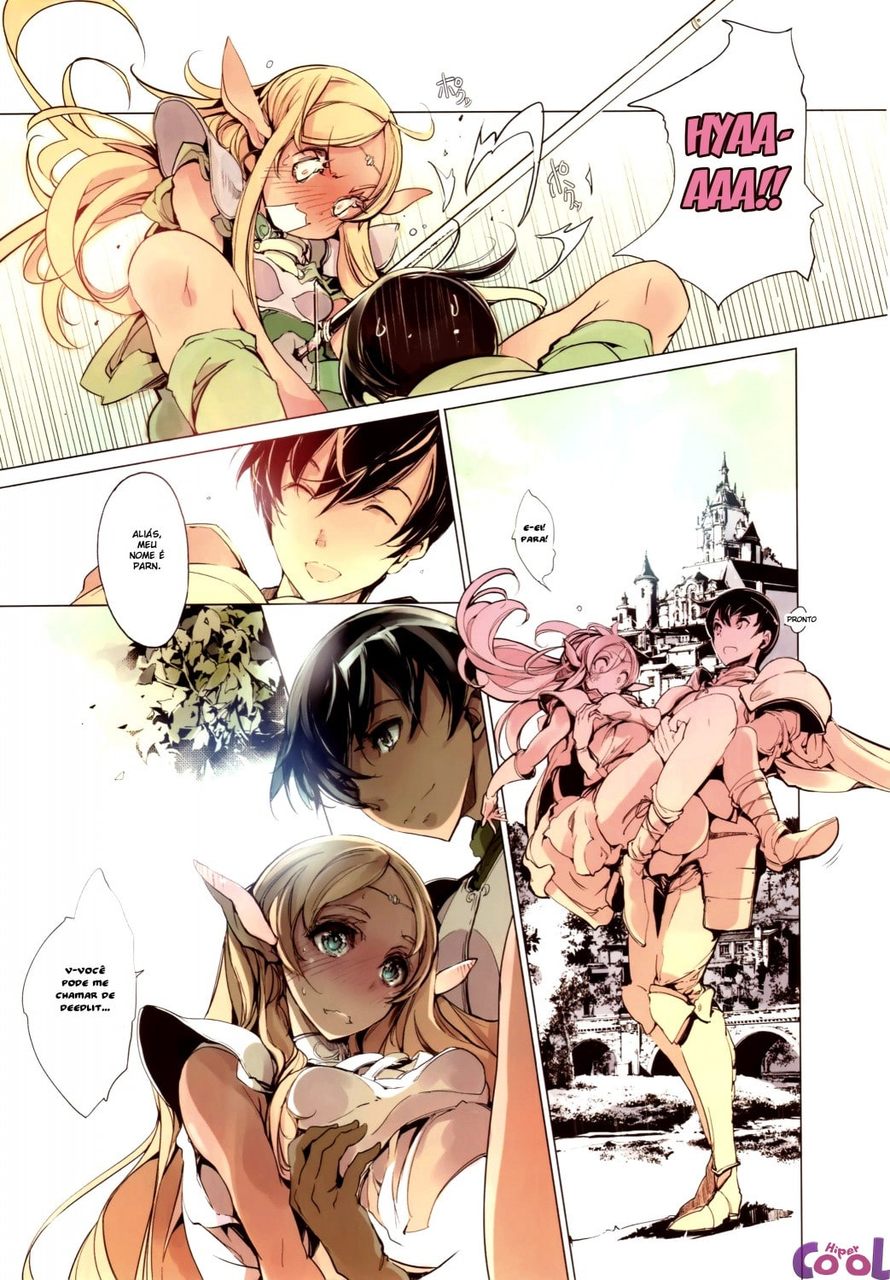 Página 16 do quadrinho adulto: O cavaleiro e a elfa – Leia completo em XCOMICS