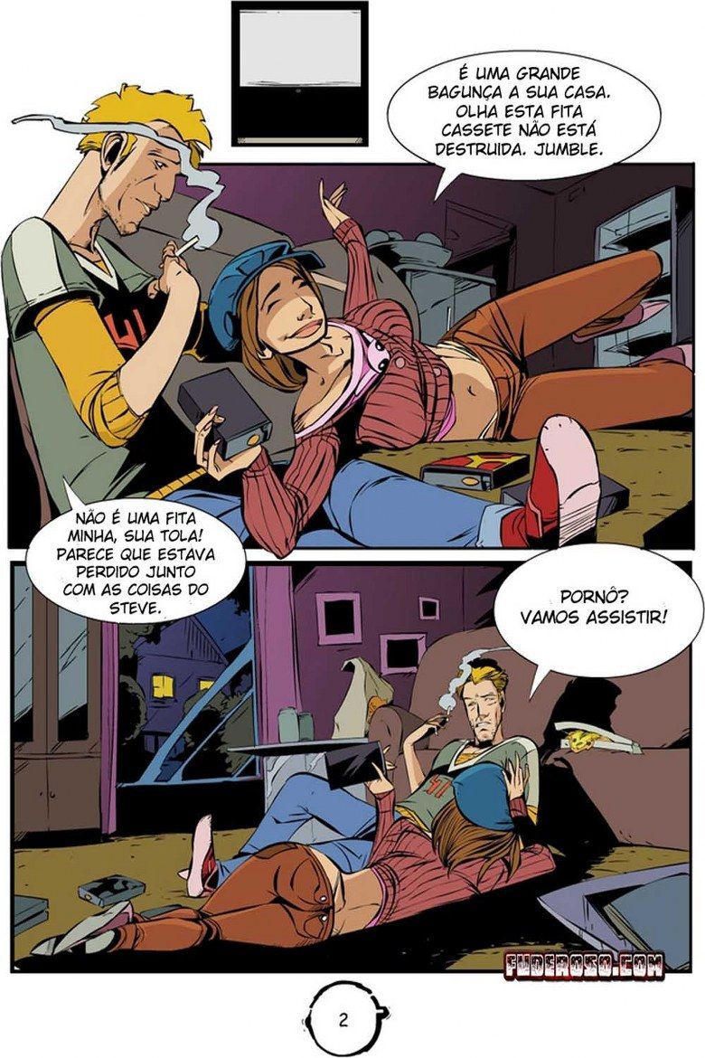 Página 2 do quadrinho adulto: O Chamado Pornô – Leia completo em XCOMICS