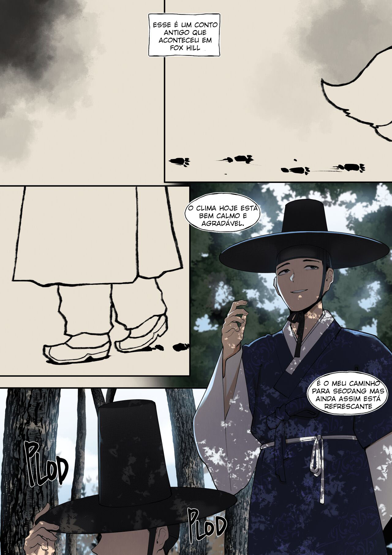 Página 2 do quadrinho adulto: O conto de Fox Hill – Leia completo em XCOMICS