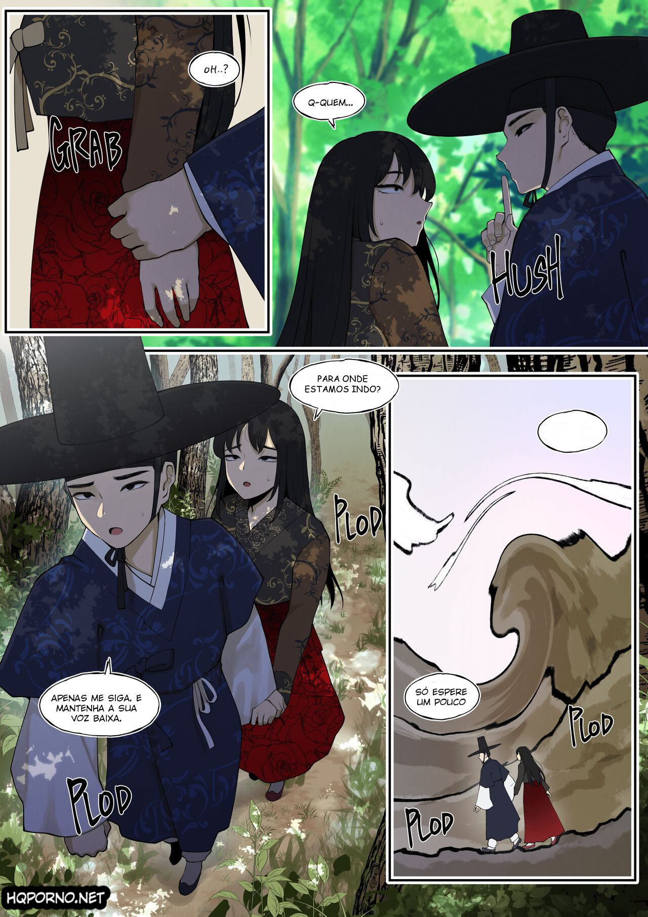 Página 5 do quadrinho adulto: O conto de Fox Hill – Leia completo em XCOMICS