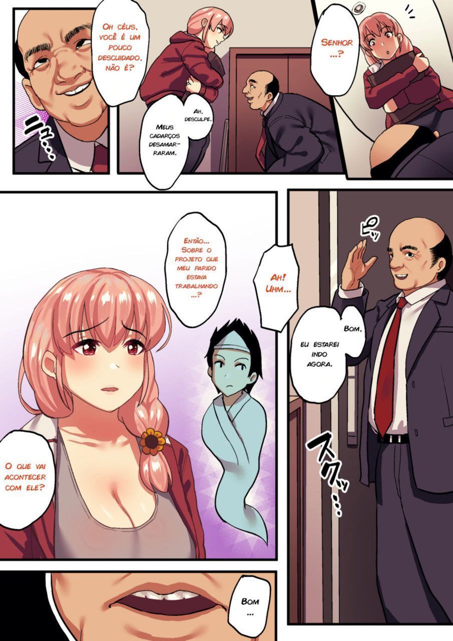 Página 9 do quadrinho adulto: O corno fantasma – Leia completo em XCOMICS