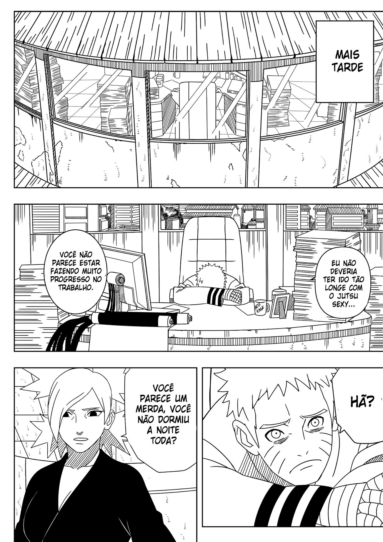 Capa do quadrinho adulto: O desejo de Hanabi - Naruto – Leia online em XCOMICS
