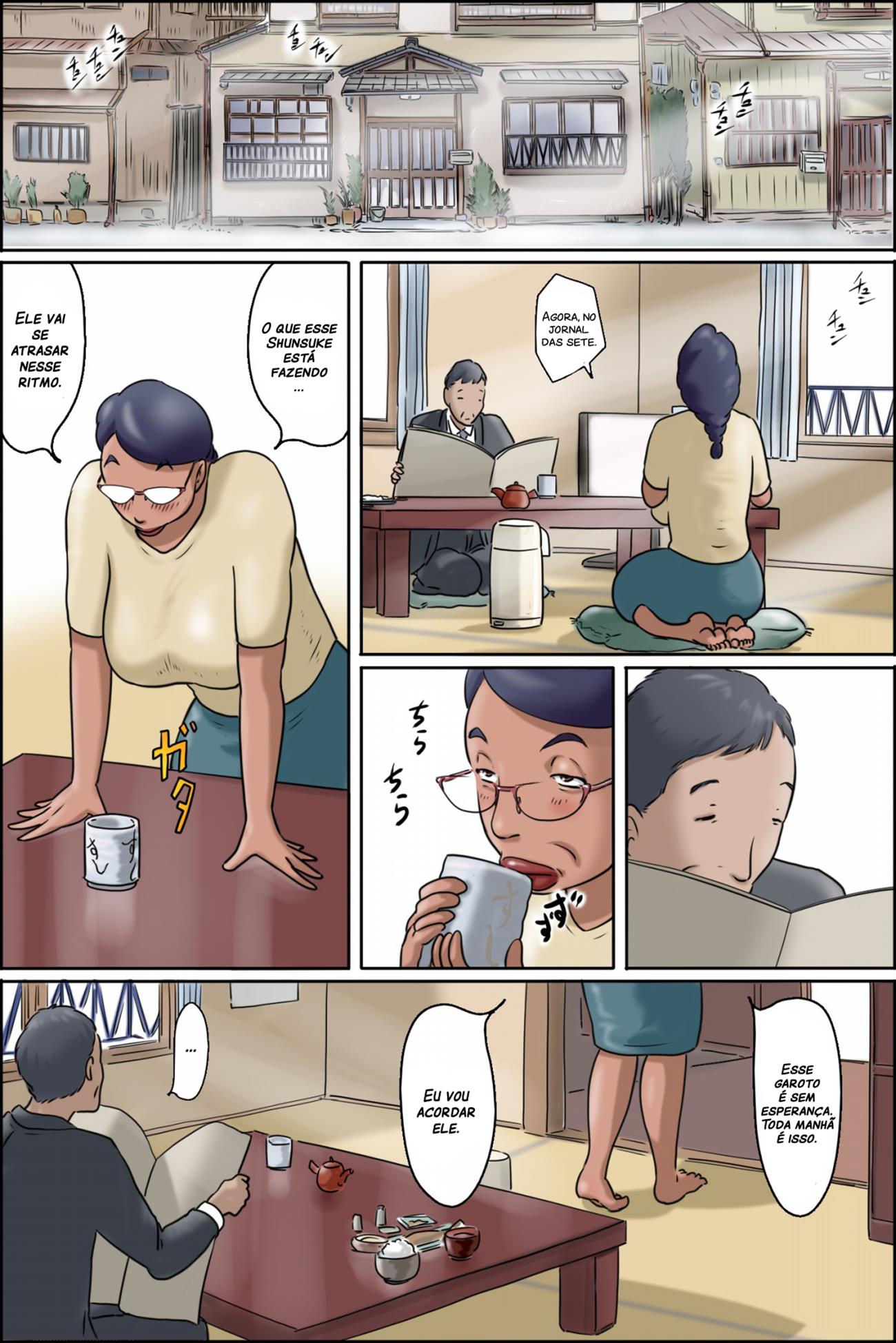 Página 2 do quadrinho adulto: O dia a dia de Shimura – Leia completo em XCOMICS