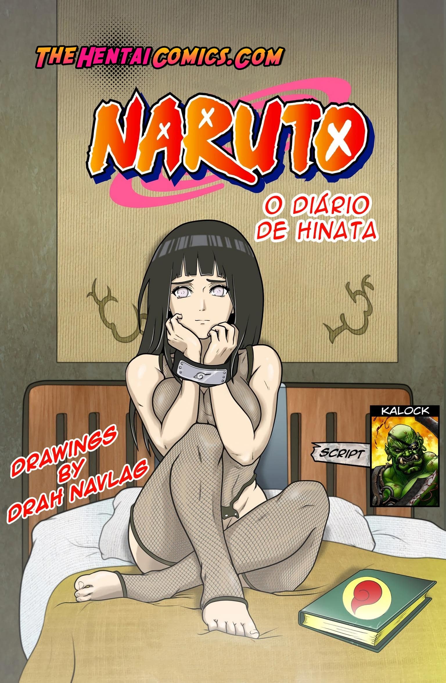 Página 1 do quadrinho adulto: O diário de Hinata – Leia completo em XCOMICS