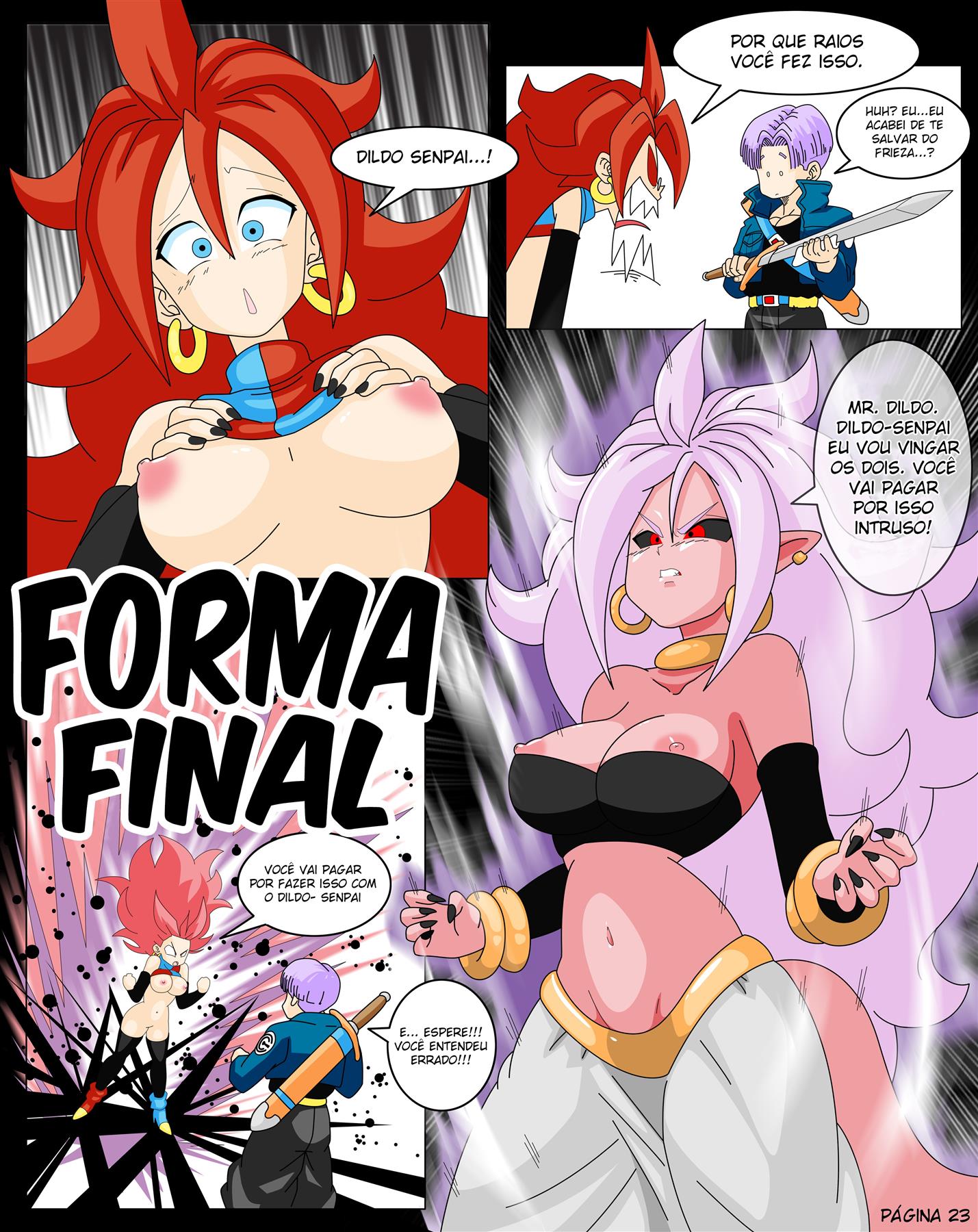 Página 27 do quadrinho adulto: O dildo da Android 21 – Leia completo em XCOMICS