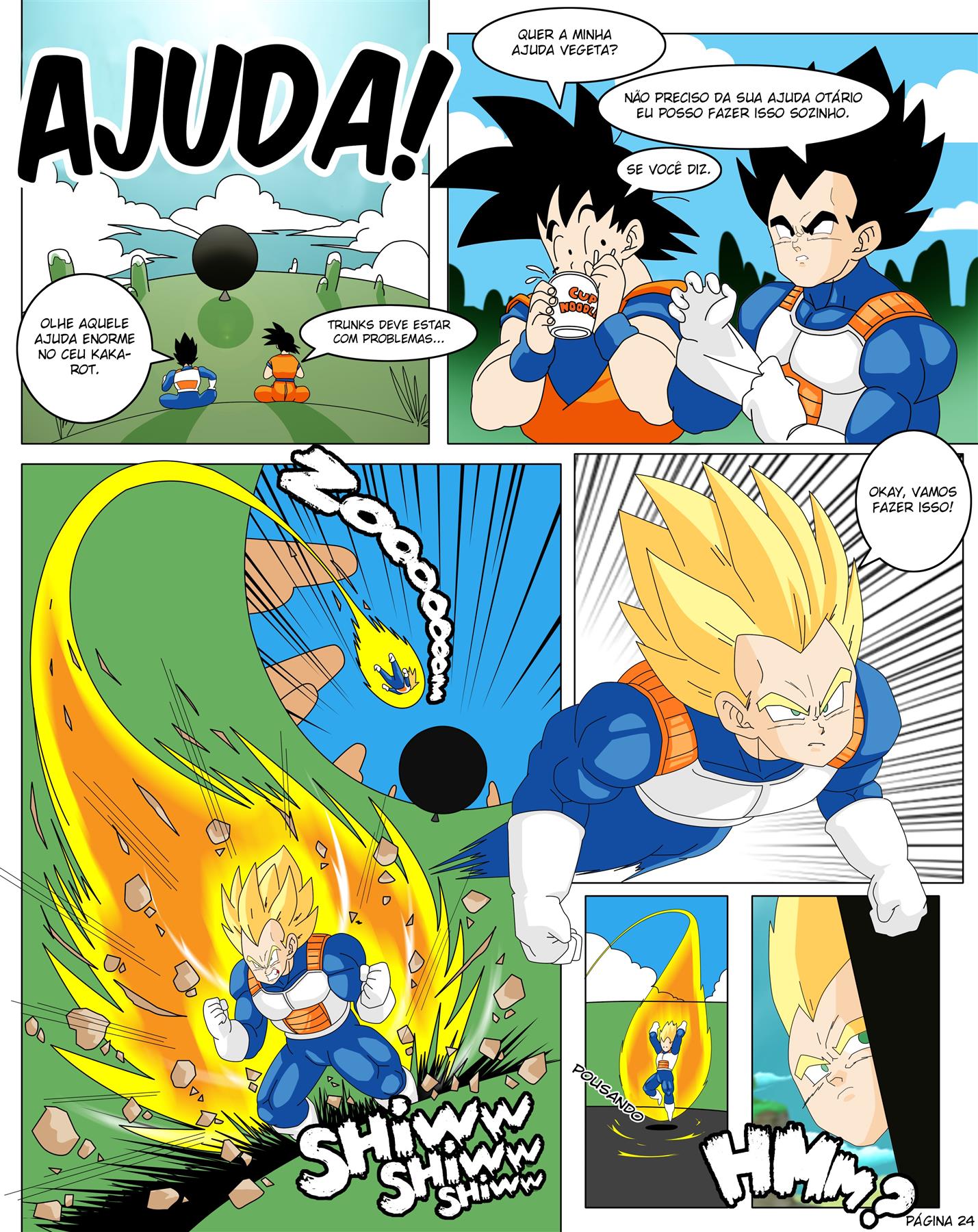 Página 28 do quadrinho adulto: O dildo da Android 21 – Leia completo em XCOMICS