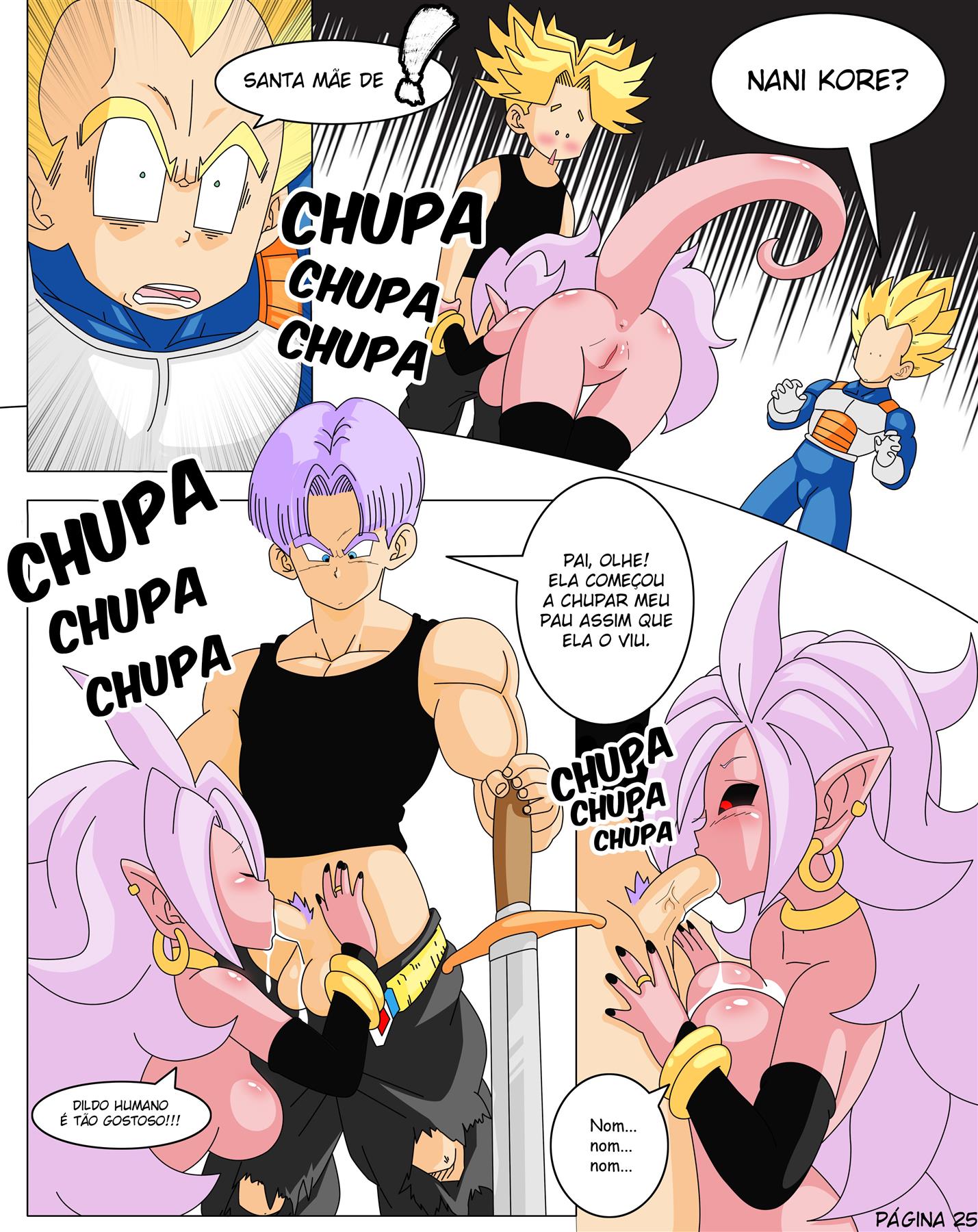 Página 29 do quadrinho adulto: O dildo da Android 21 – Leia completo em XCOMICS