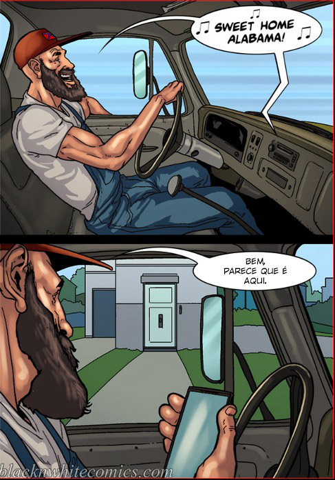 Página 2 do quadrinho adulto: O encanador bem dotado – Leia completo em XCOMICS