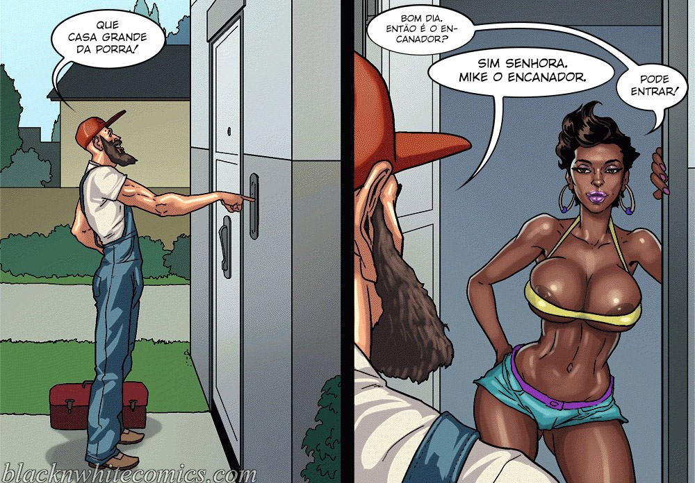 Página 3 do quadrinho adulto: O encanador bem dotado – Leia completo em XCOMICS