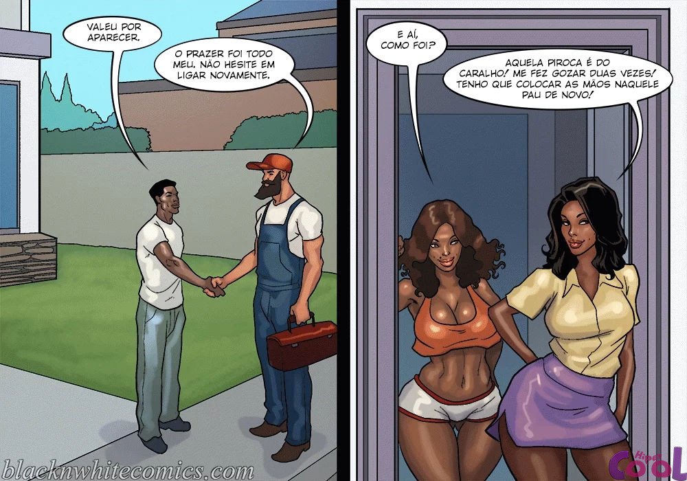 Página 20 do quadrinho adulto: O encanador bem dotado 4 – Leia completo em XCOMICS