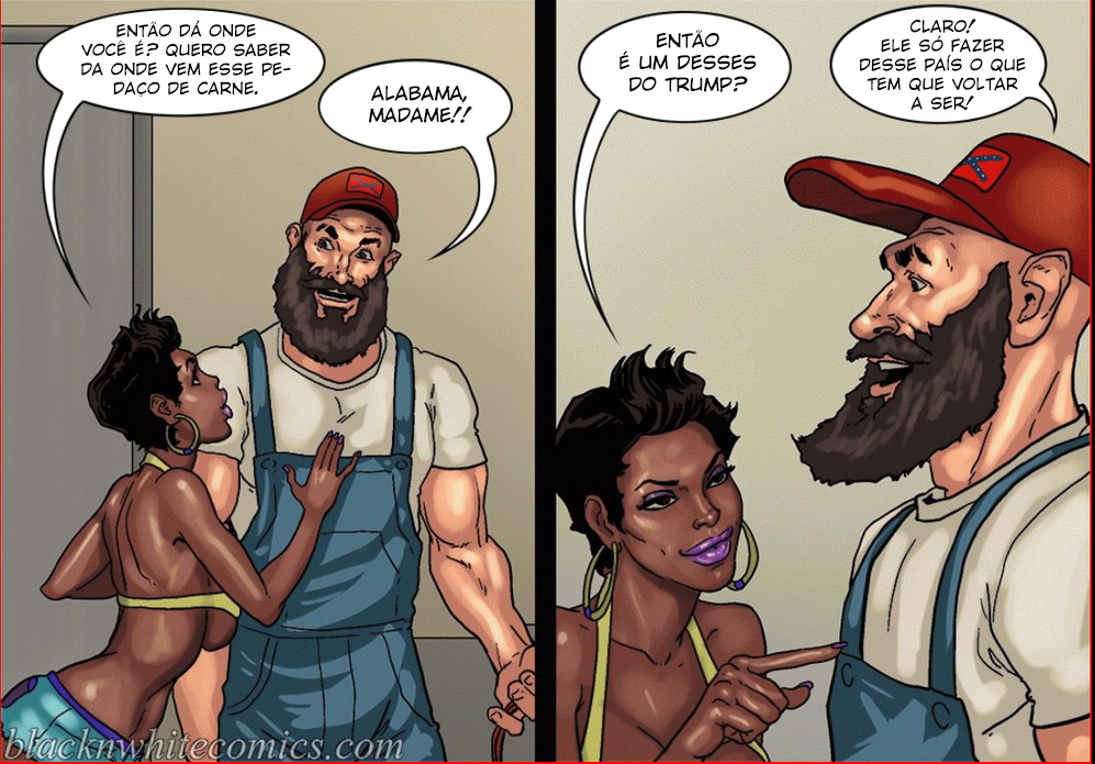 Página 8 do quadrinho adulto: O encanador bem dotado – Leia completo em XCOMICS