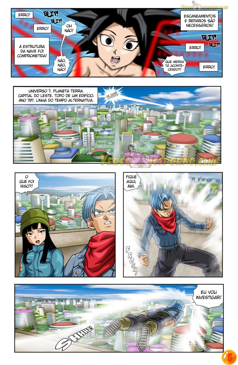 Página 6 do quadrinho adulto: O encontro com o Trunks – Leia completo em XCOMICS