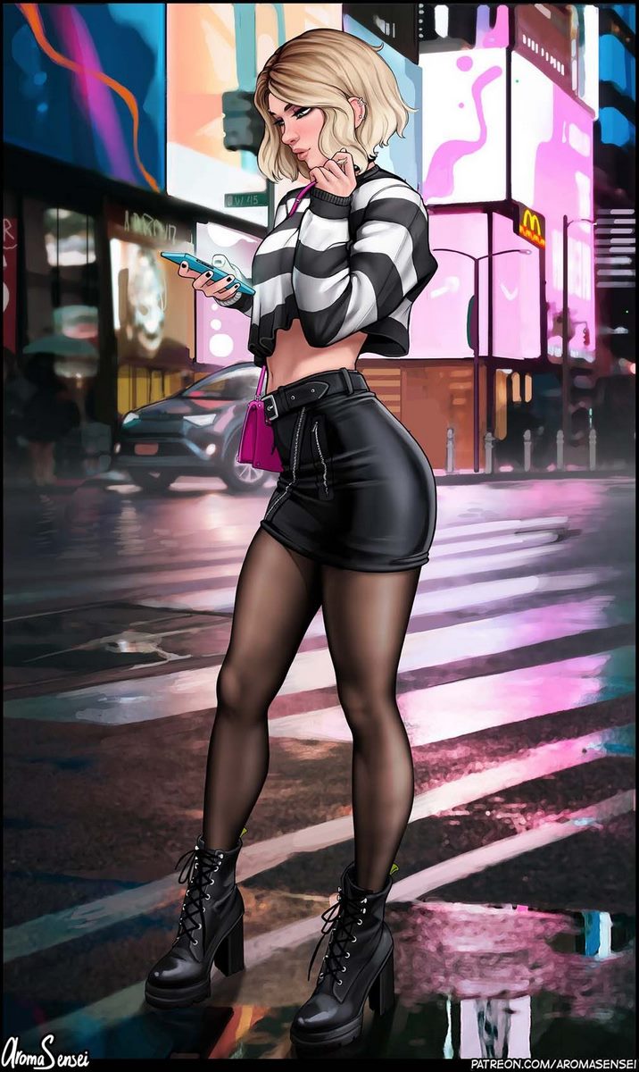 Página 5 do quadrinho adulto: O encontro sexual da Gwen – Leia completo em XCOMICS