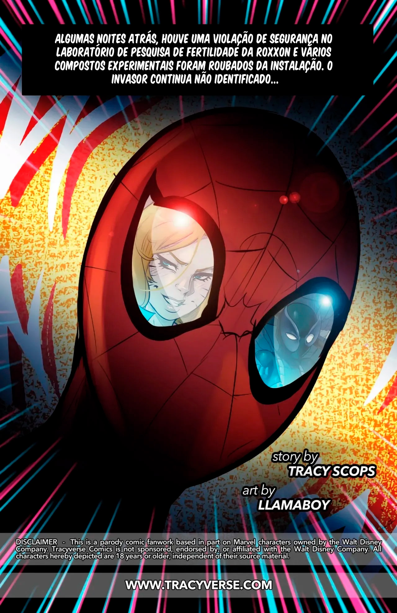 Página 2 do quadrinho adulto: O espetacular Homem Aranha – Leia completo em XCOMICS