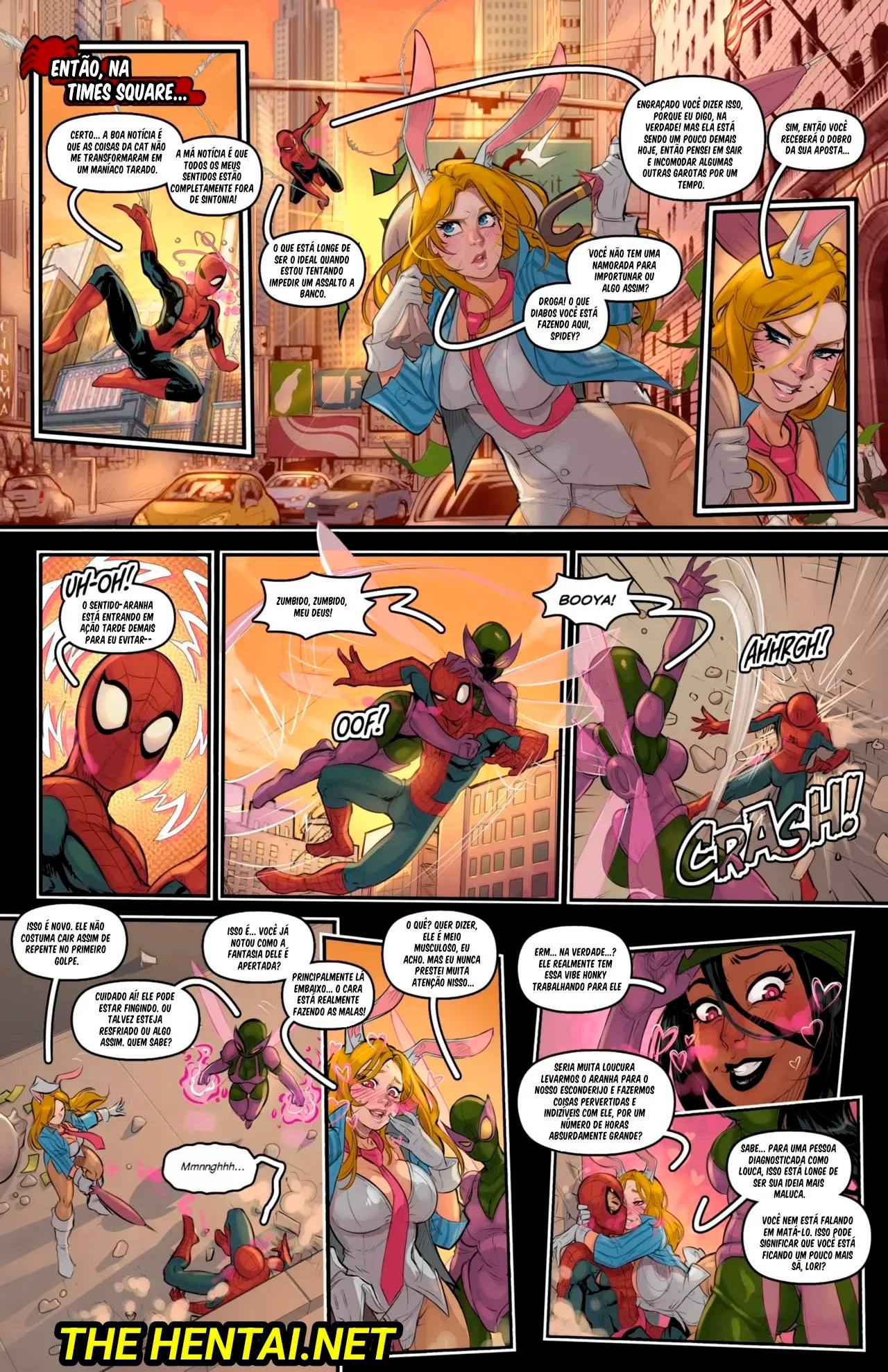 Página 7 do quadrinho adulto: O espetacular Homem Aranha – Leia completo em XCOMICS