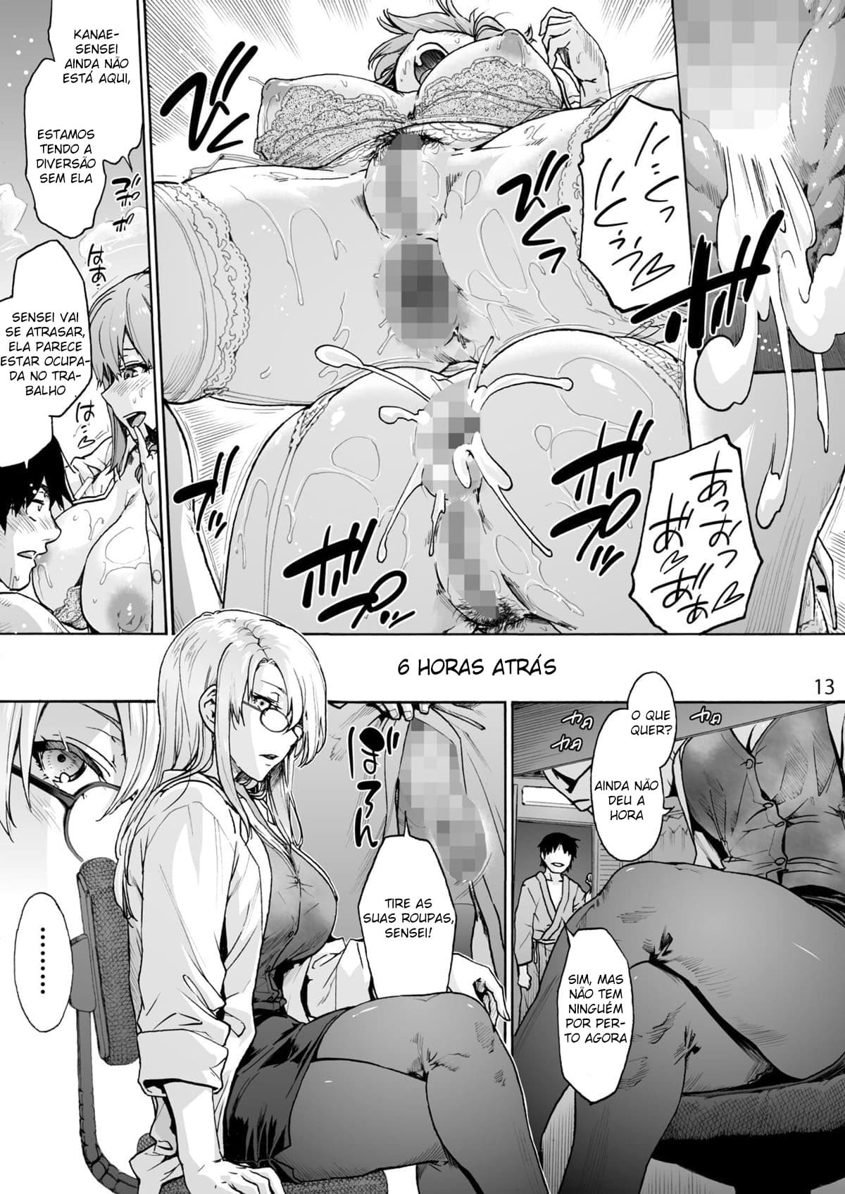 Página 14 do quadrinho adulto: O hospital de putarias Miyasaka – Leia completo em XCOMICS