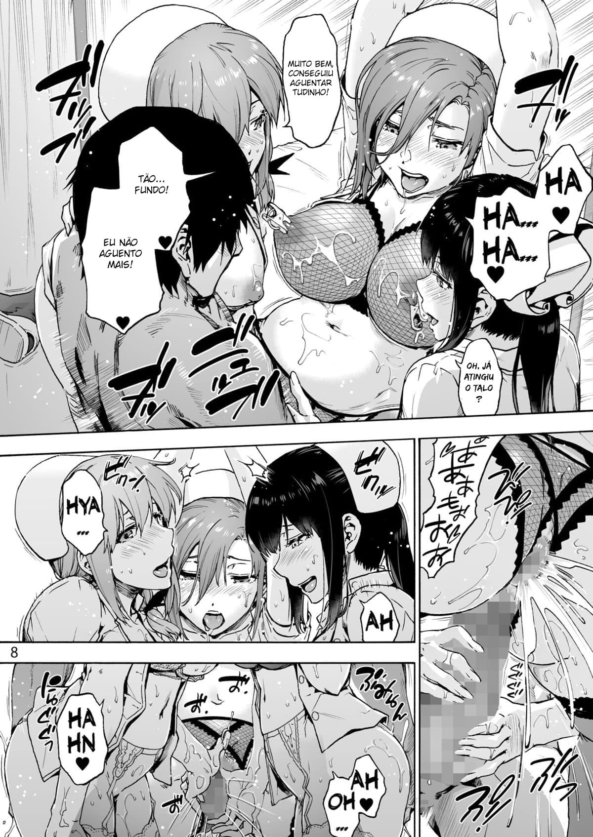 Página 9 do quadrinho adulto: O hospital de putarias Miyasaka – Leia completo em XCOMICS