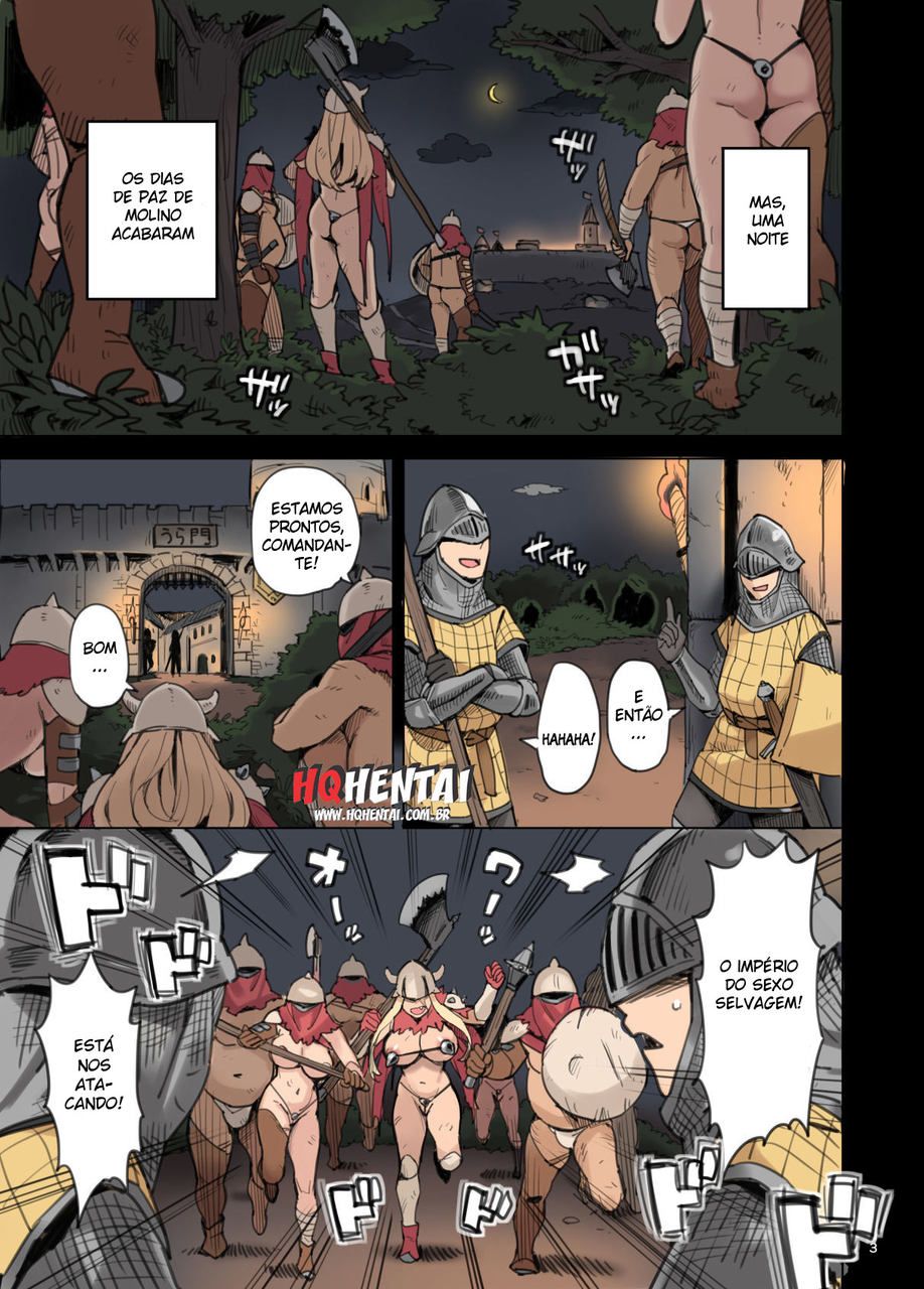 Página 3 do quadrinho adulto: O império do sexo selvagem – Leia completo em XCOMICS