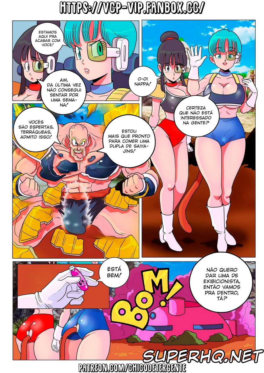Página 5 do quadrinho adulto: O Invencível Nappa – Leia completo em XCOMICS