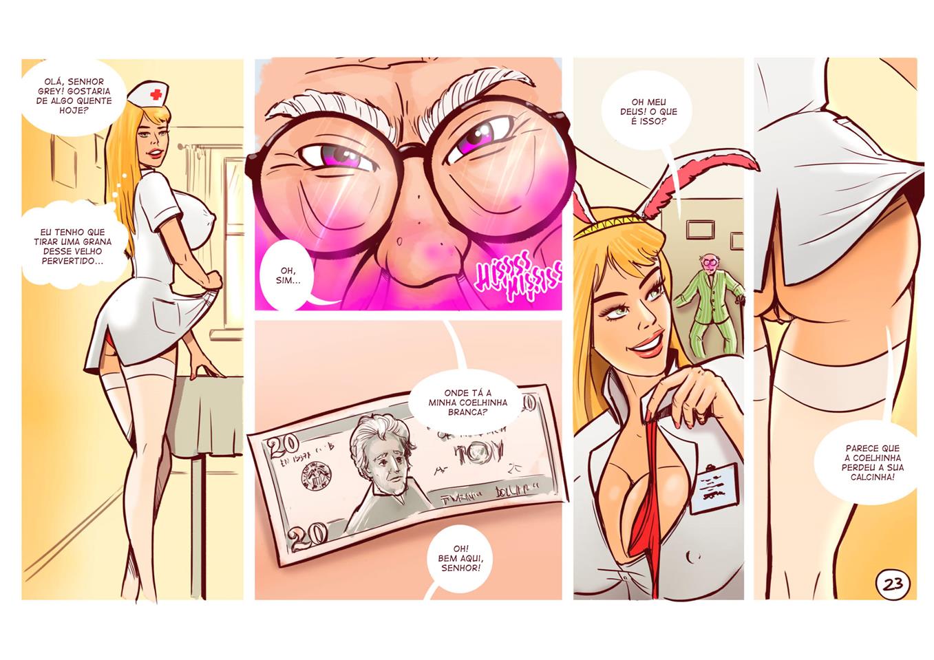 Página 24 do quadrinho adulto: O level 80 de sorte – Leia completo em XCOMICS