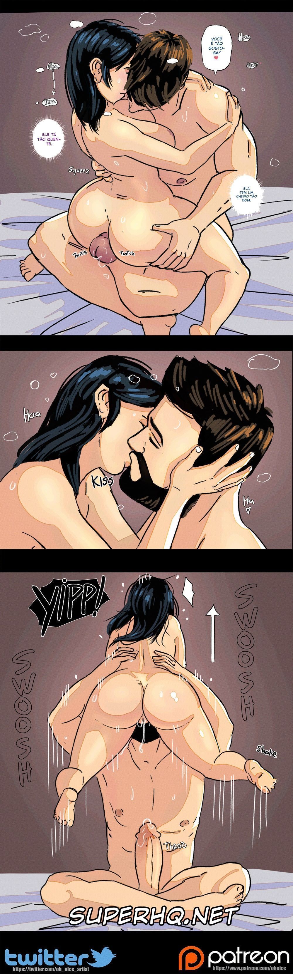 Página 12 do quadrinho adulto: O marido insaciável – Leia completo em XCOMICS