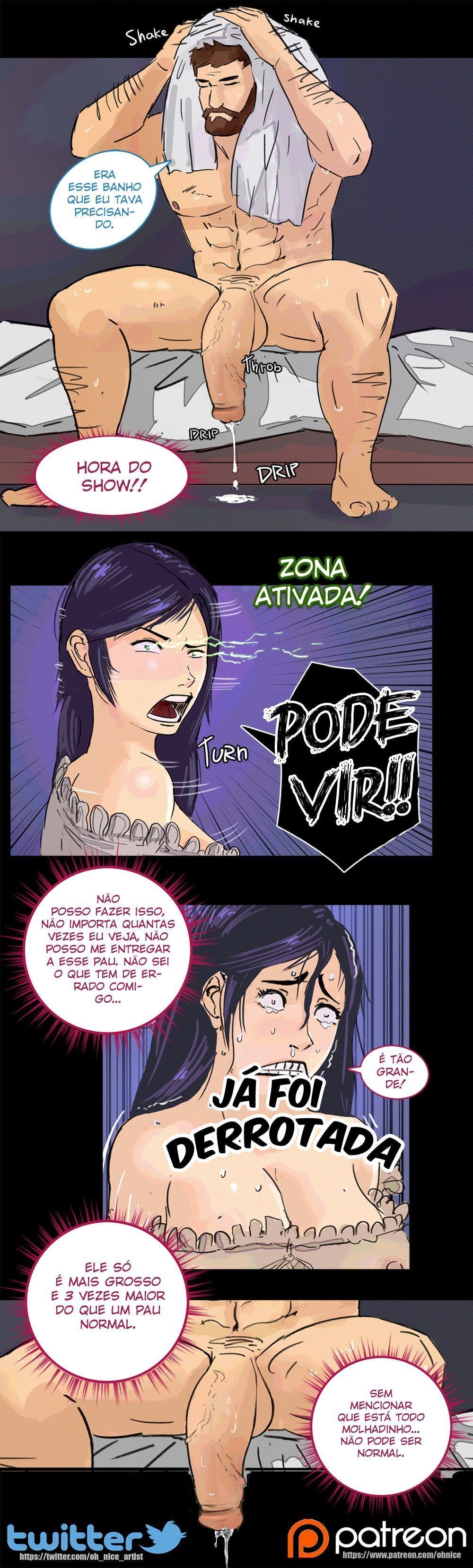 Página 3 do quadrinho adulto: O marido insaciável – Leia completo em XCOMICS