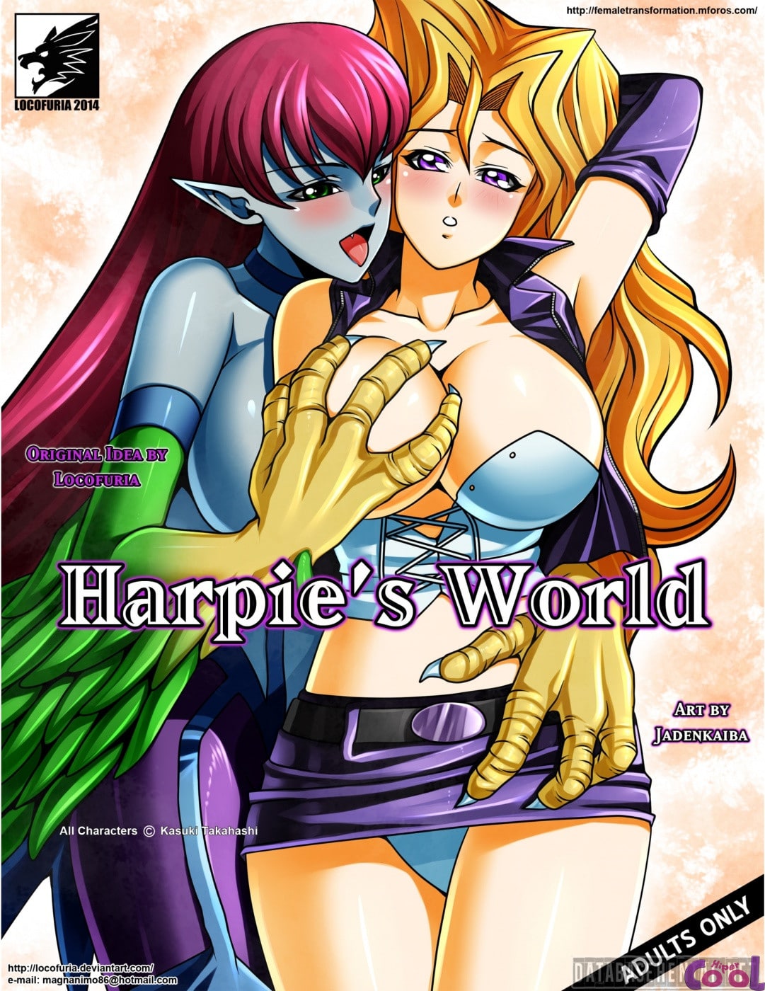 Página 1 do quadrinho adulto: O mundo da harpia – Leia completo em XCOMICS