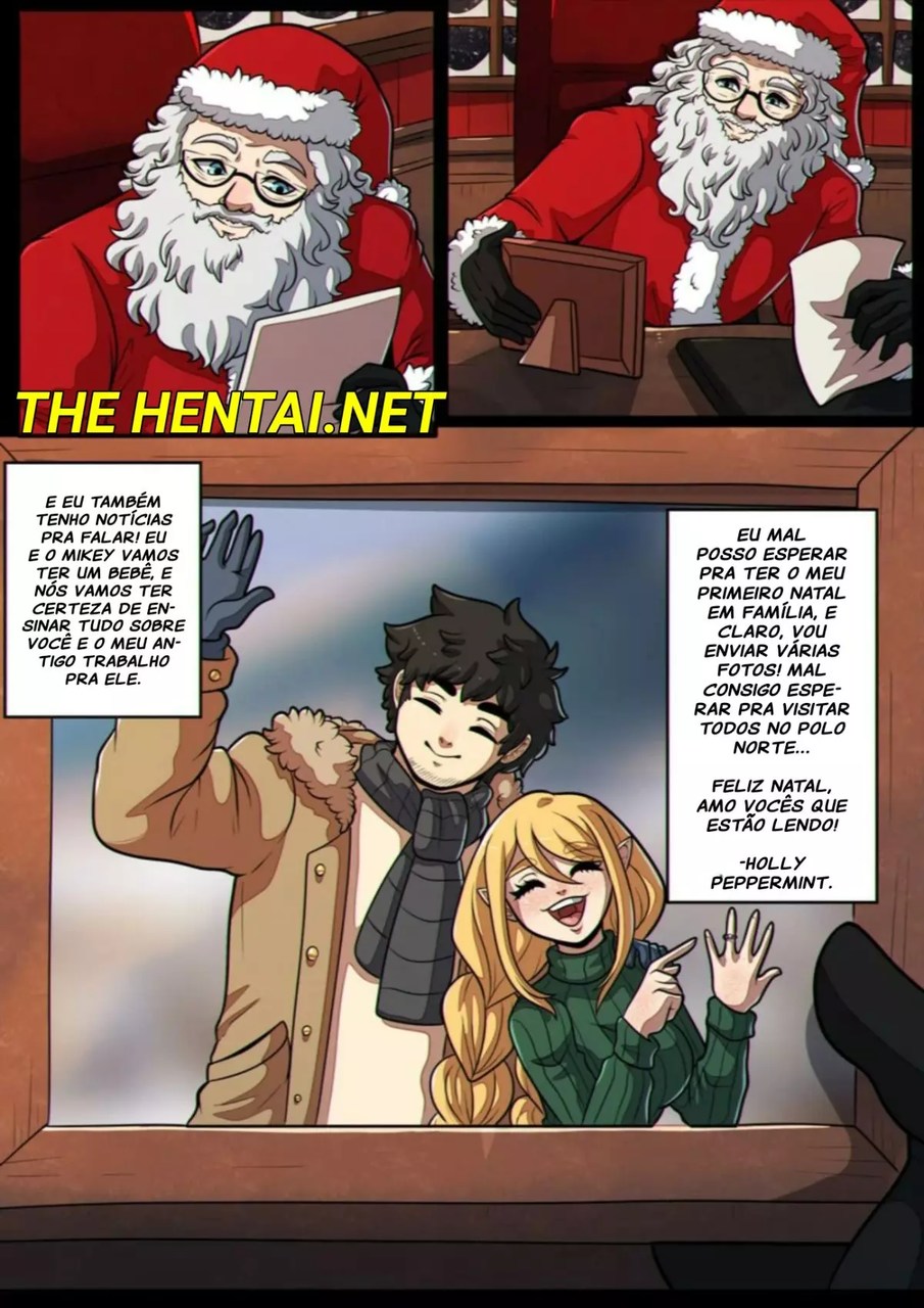 Página 24 do quadrinho adulto: O Natal de Holly – Leia completo em XCOMICS